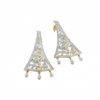 Eiffel Tower diamond earring in dlehi